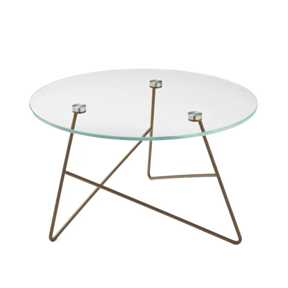 Kleiner Tisch MemeDesign Ermione Privè und Glas-Marmor