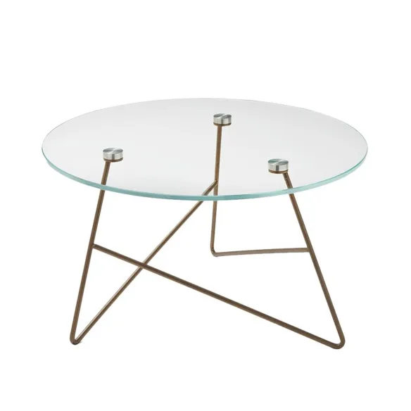 Small table MemeDesign Ermione Privè and Glass-Marble