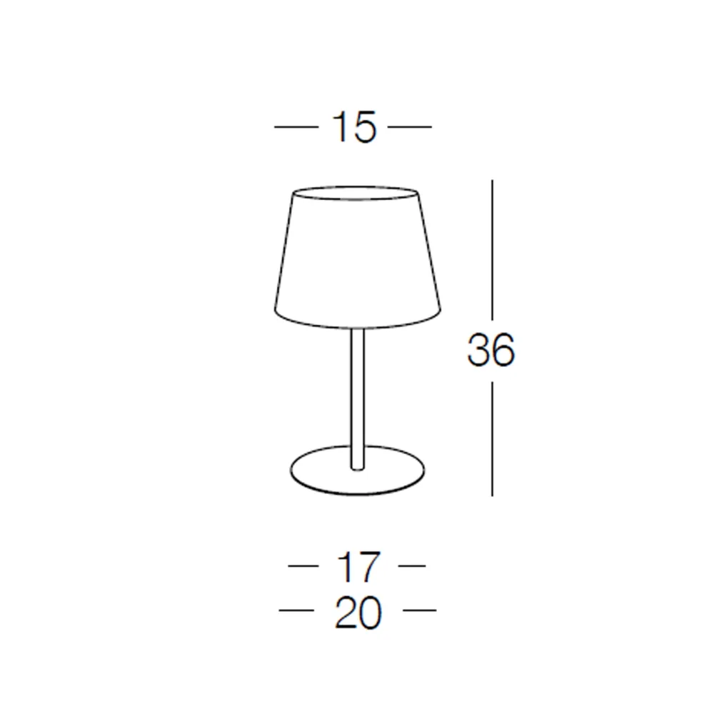 Lámpara de mesa MemeDesign Francis