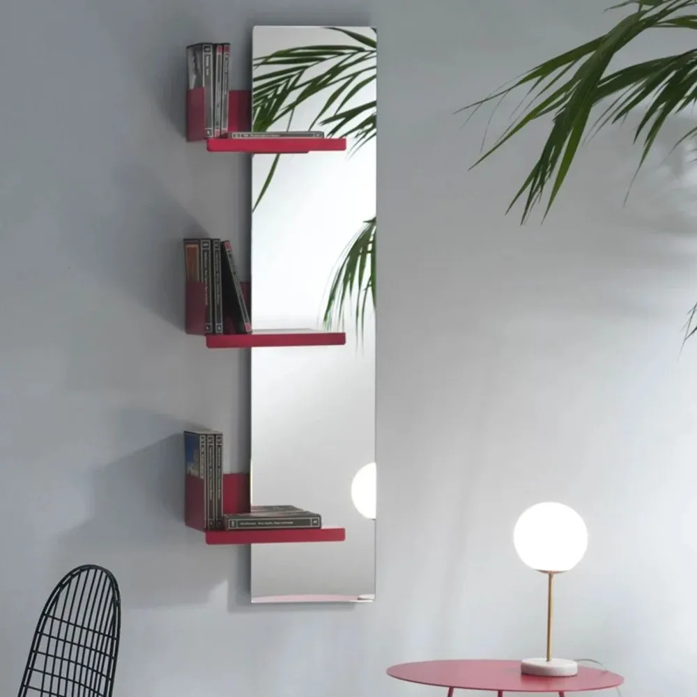 Miroir avec étagères MemeDesign Cactus