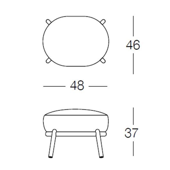 Pouf MemeDesign Drop
