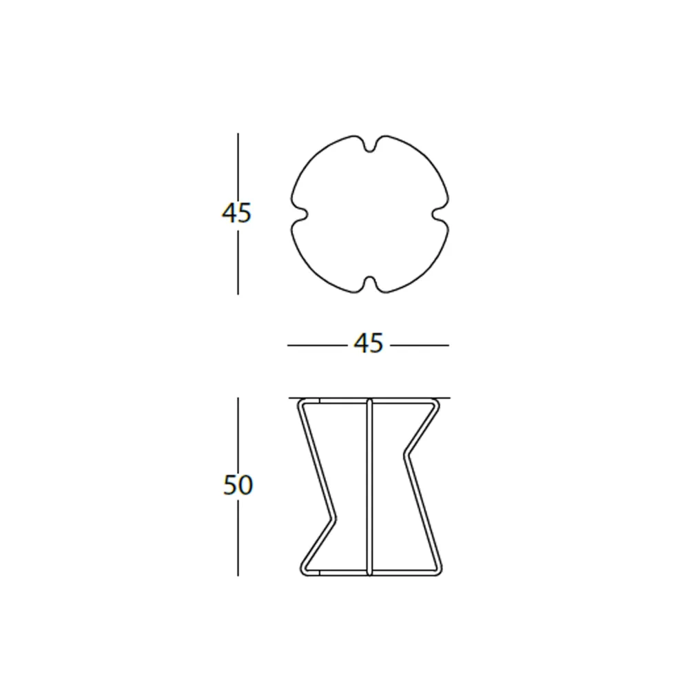 Petite table MemeDesign Corolla