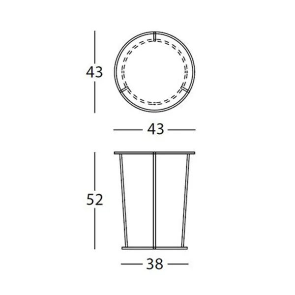 Coffee table with tray MemeDesign Costance 2