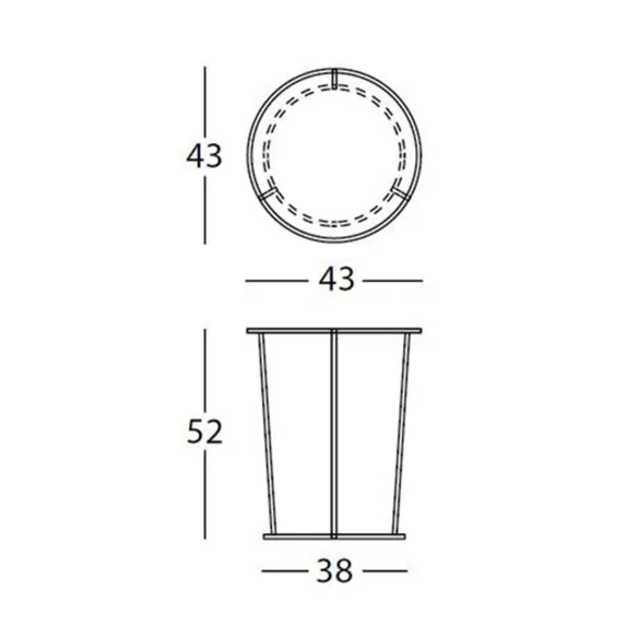 Coffee table with tray MemeDesign Costance