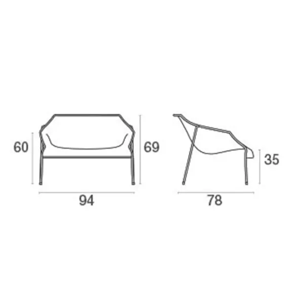 Emu Lounge Fauteuil Heaven - Blanc
