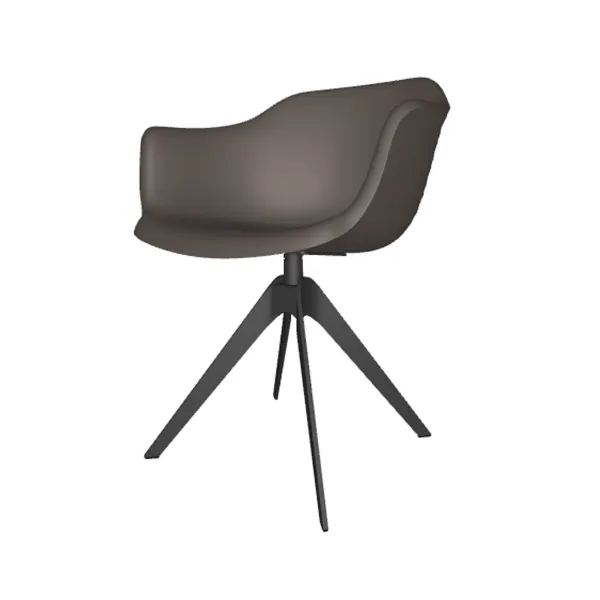 Silla giratoria Cattelan Italia Indy - Barro P03