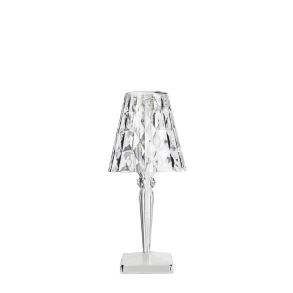 Kartell Lampada da Tavolo Big Battery plug version - Finitura: Bianco B4