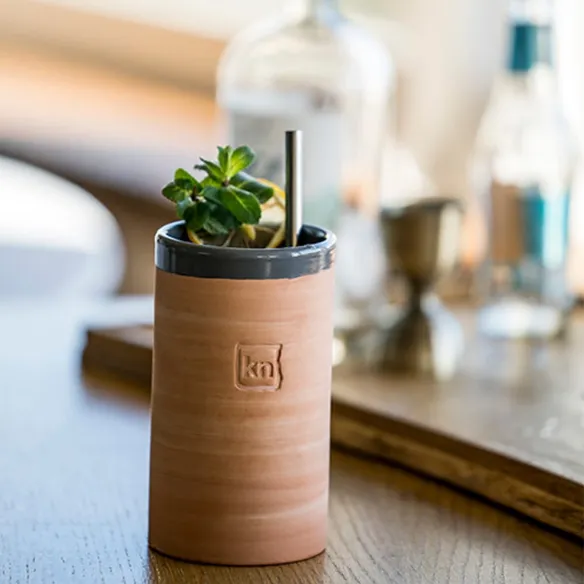 KnIndustrie Cast Away Terrakotta-Glas