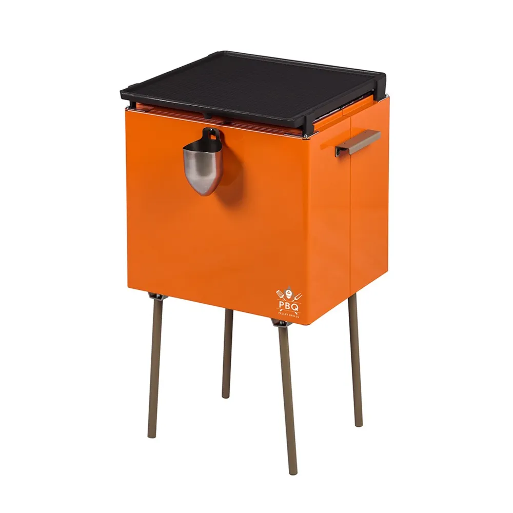 Parrillas de pellets PBQ GRILLBOX - La barbe-cube