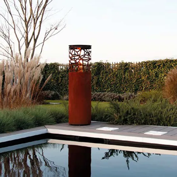 Primato Model L Core Outdoor pellet heating