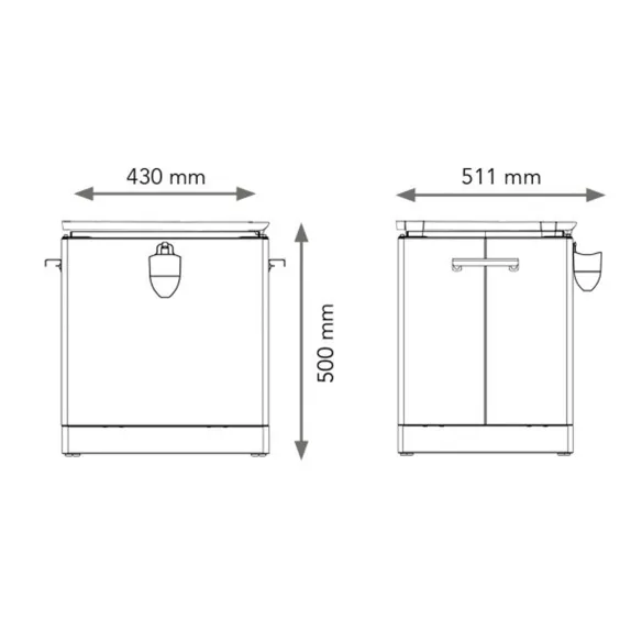 Parrillas de pellets PBQ GRILLBOX - La barbe-cube
