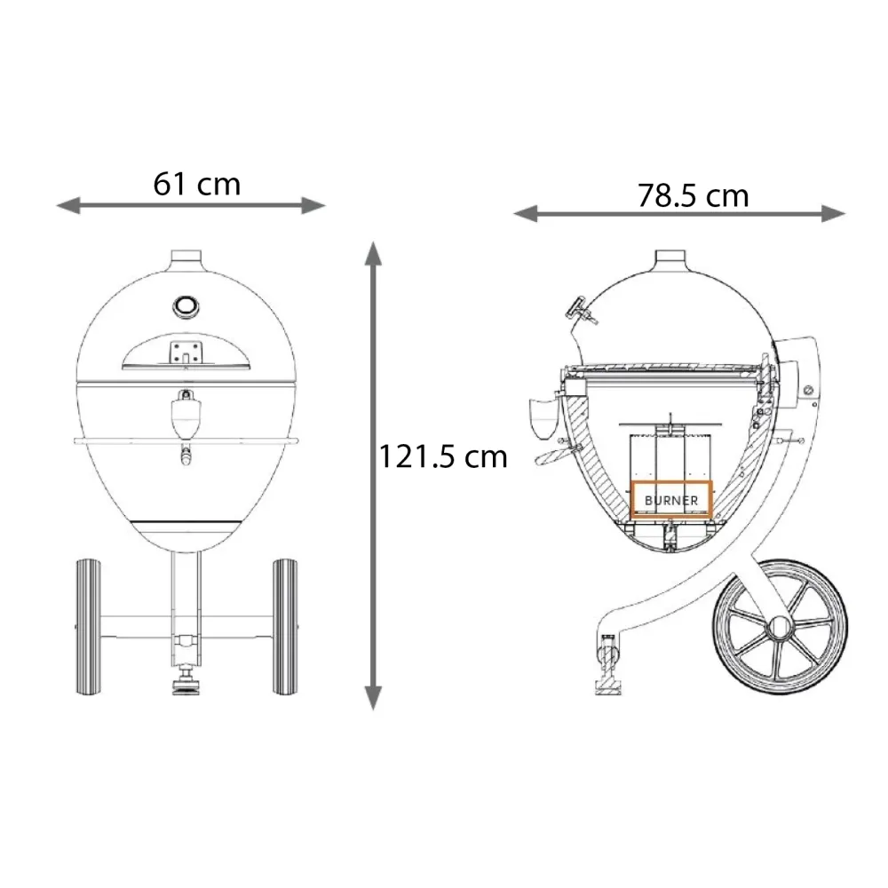 PBQ Pellet Grills Pbq One ​​​​- Grill et four à...