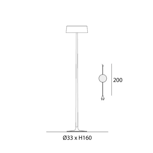 Penta CHINA - Lampadaire