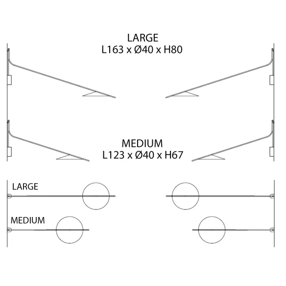 Penta GLIFO Box - Wall lamp