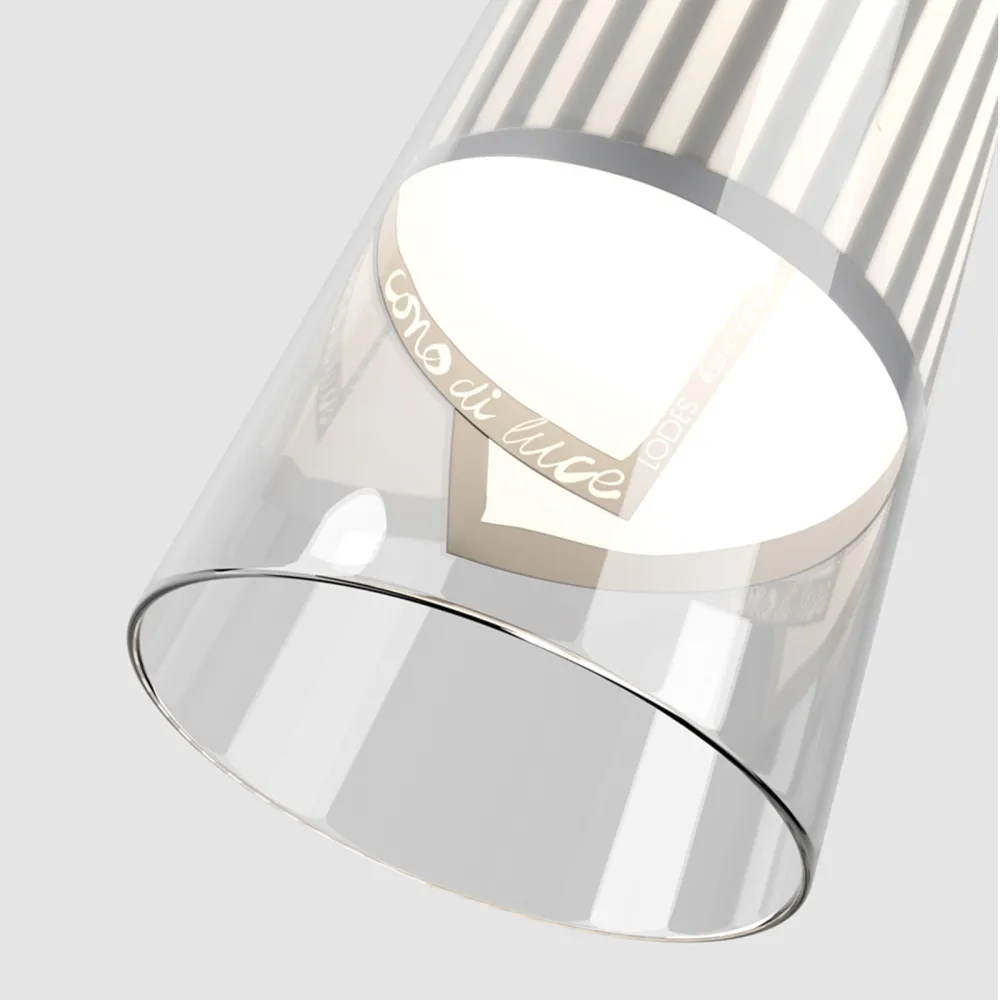Lampada a sospensione Lodes Cono di luce