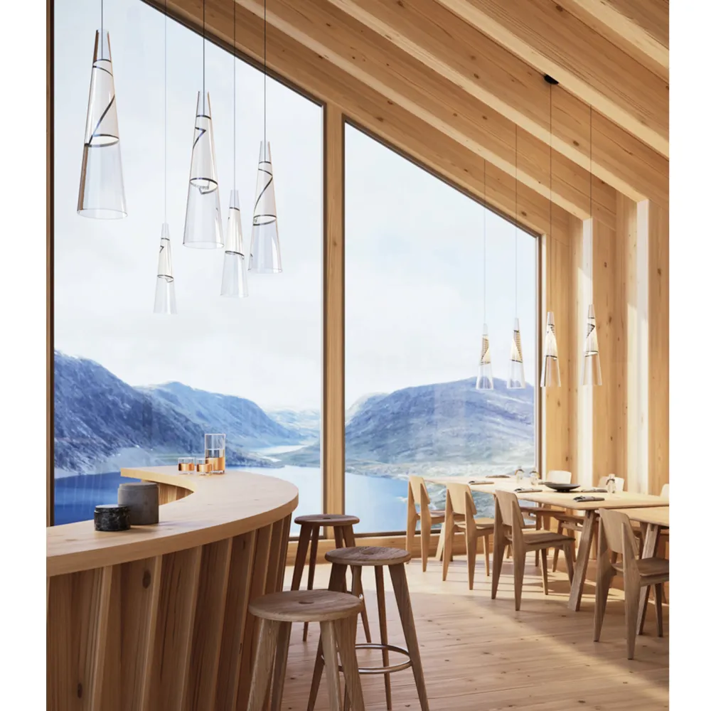 Pendant lamp Lodes Cono di luce