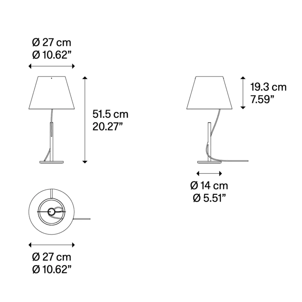 Lampe de table Lodes Hover