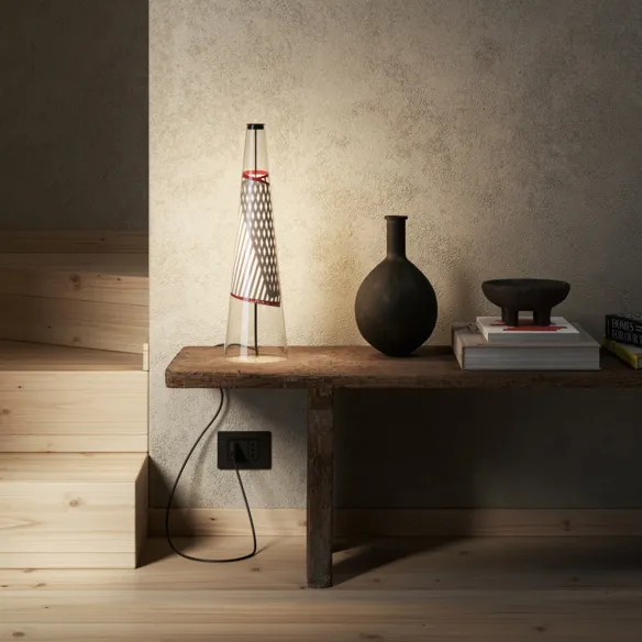Table lamp Lodes Cono di luce