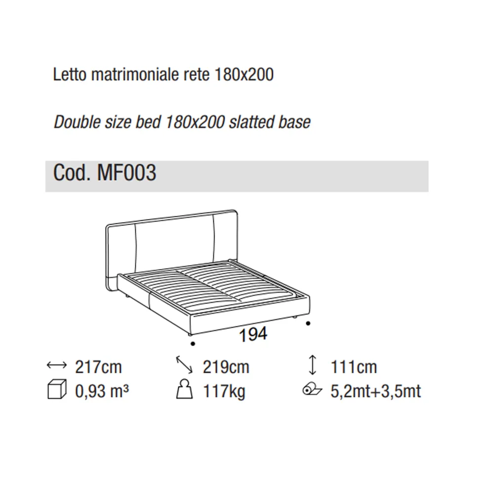 Letto Ditre Italia Kailua