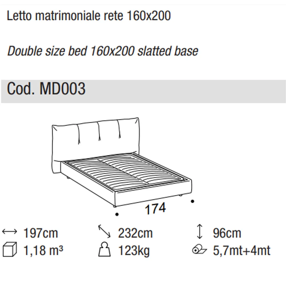 Bett Ditre Italia Papilo