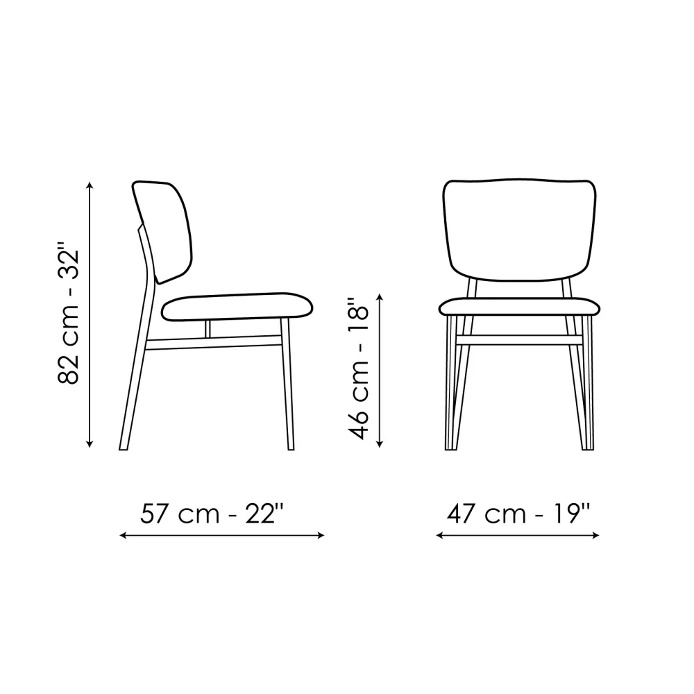 Chaise Bonaldo Noor