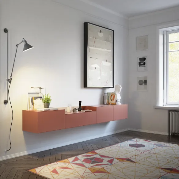 Treku Suspendiertes Sideboard Collezione Lauki L1 - P93