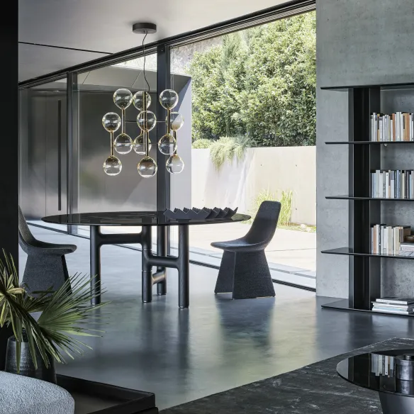 Bonaldo Pivot table - Round top