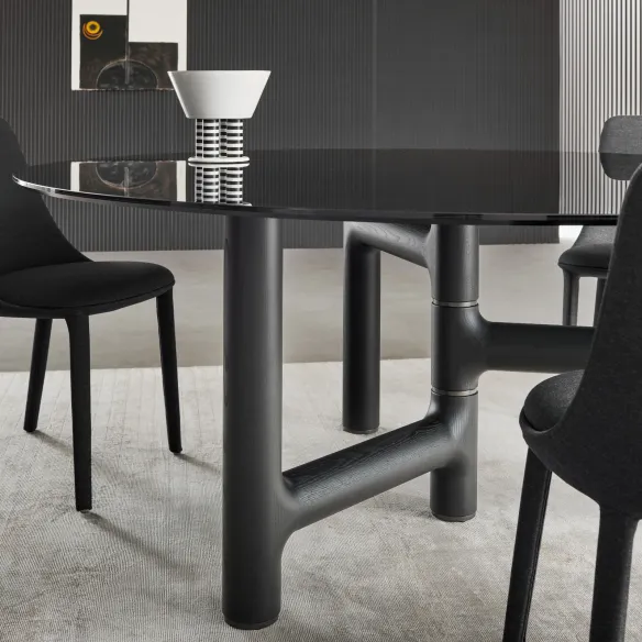 Bonaldo Pivot Tisch – Runde Platte