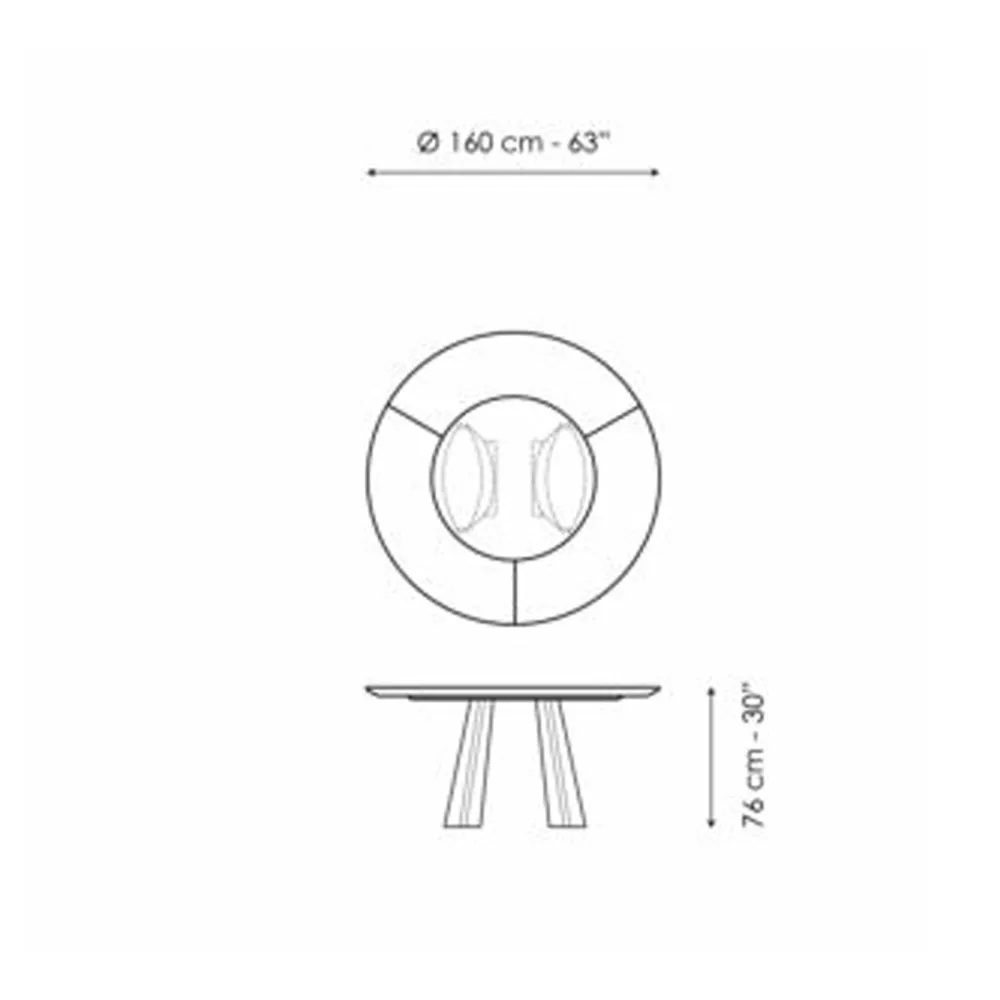 Table Bonaldo Torii ST