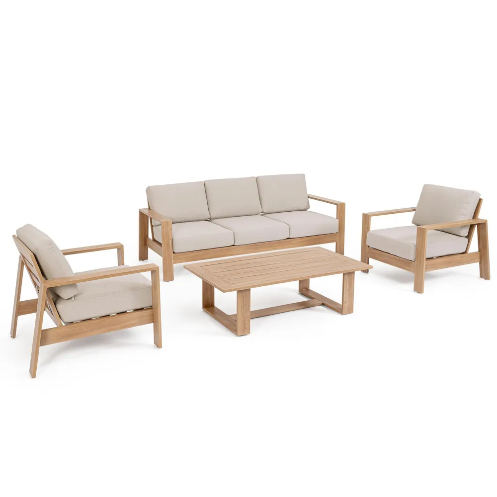 Bizzotto Set 4 Gartenlounge Baltic