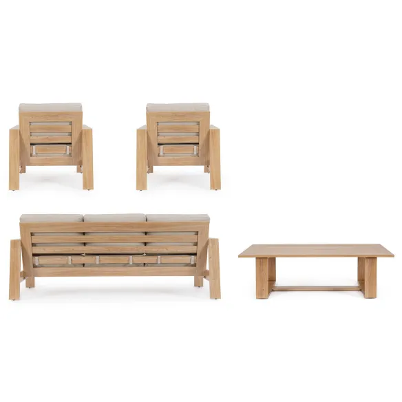 Bizzotto Set 4 Gartenlounge Baltic