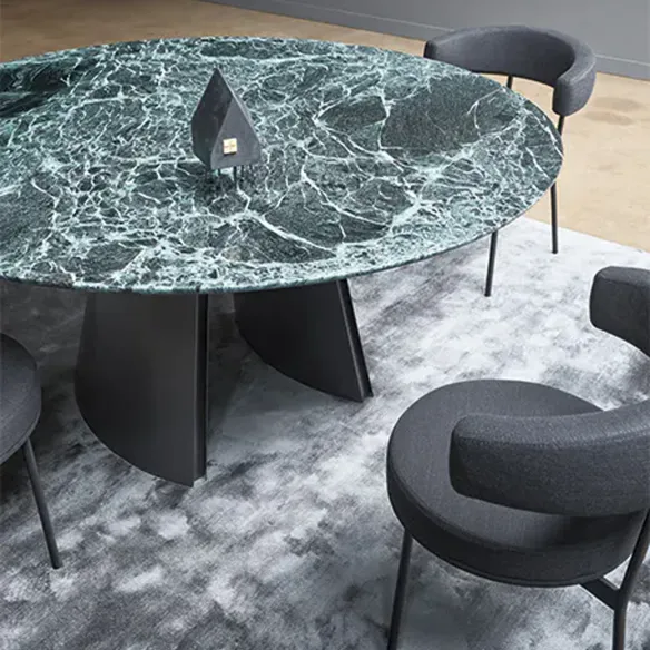 Bonaldo Torii Tisch – runde Platte