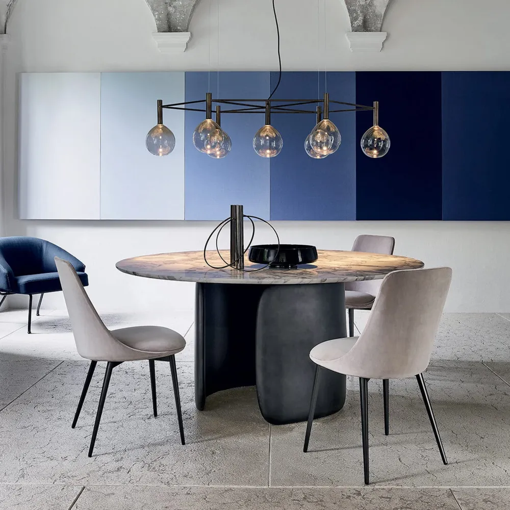 Table Bonaldo Mellow - Plateau rond