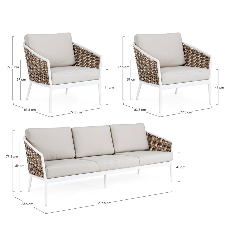 Set Salotto Bizzotto Maribela