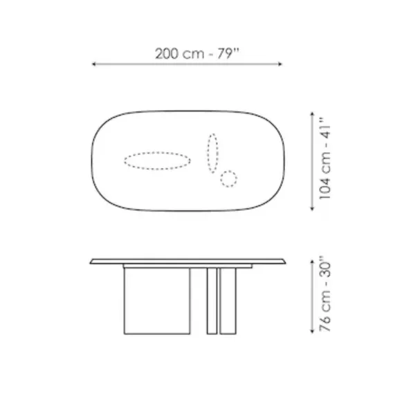 Table Bonaldo Padiglioni - Double