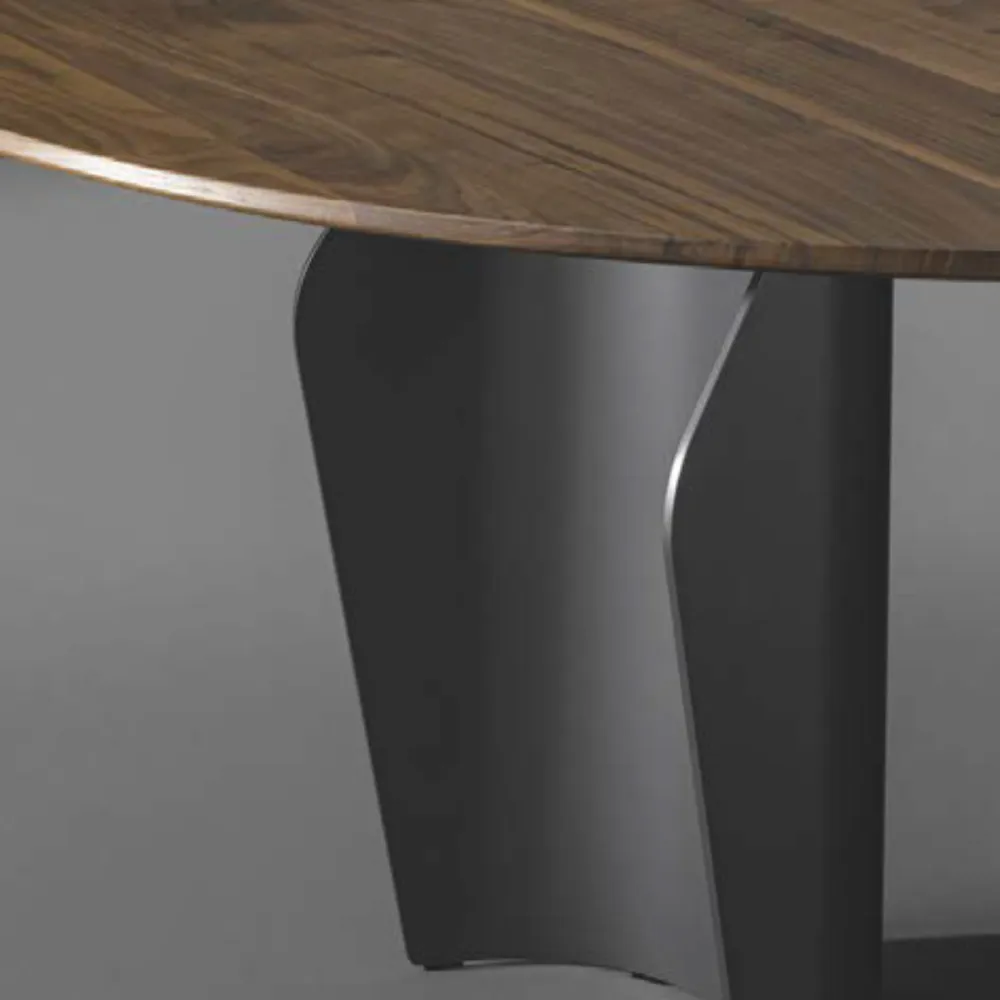 Table Bonaldo Flame - Plateau rond