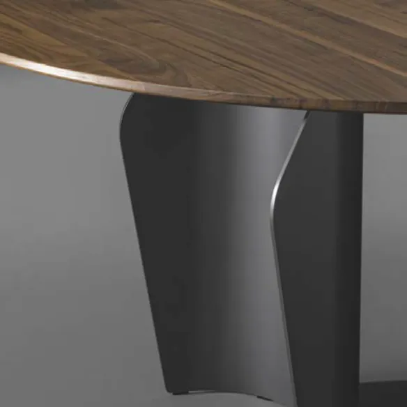 Mesa Bonaldo Flame - Tapa redonda