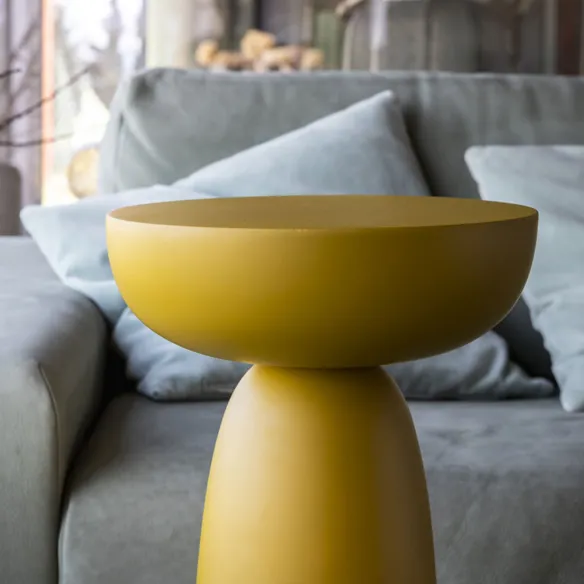 Mogg Olo Table Basse Laquée Jaune 1027