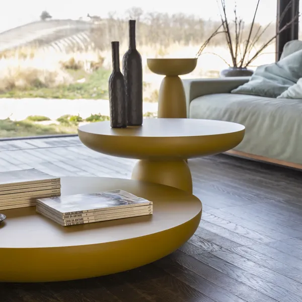 Mogg Olo Table Basse Laquée Jaune 1027 2