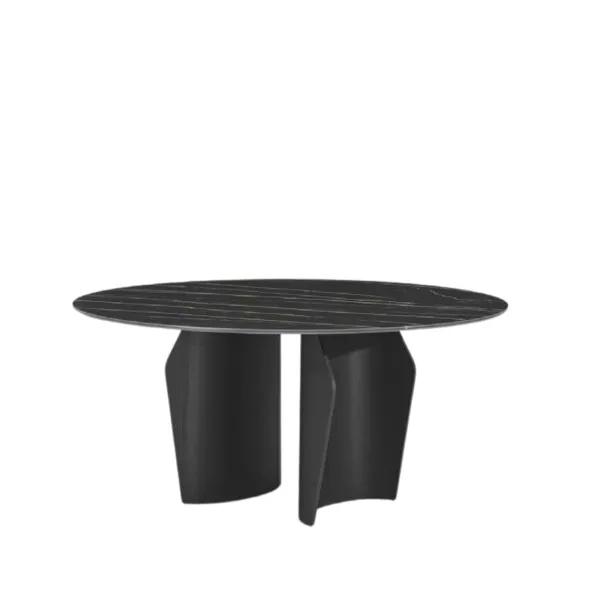 Bonaldo Flame Wood table - Round top