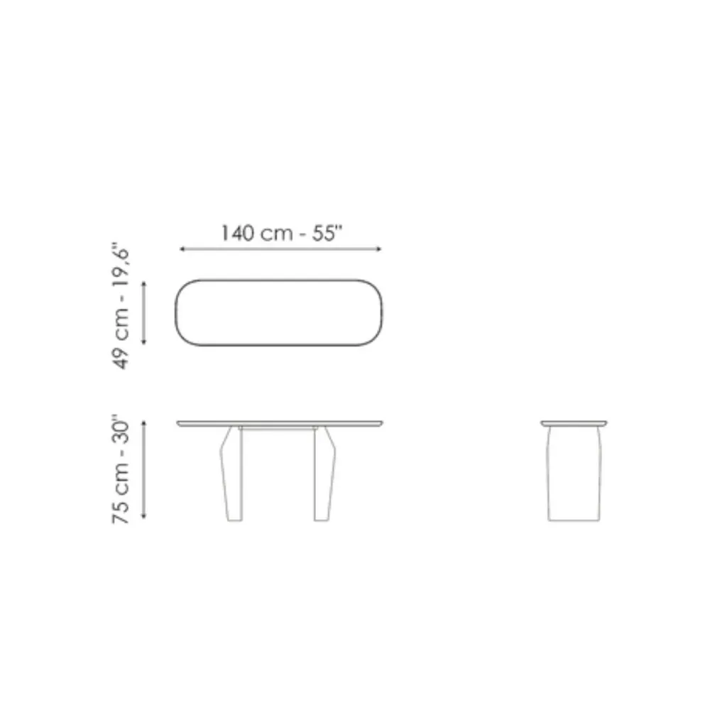 Bonaldo Flame console