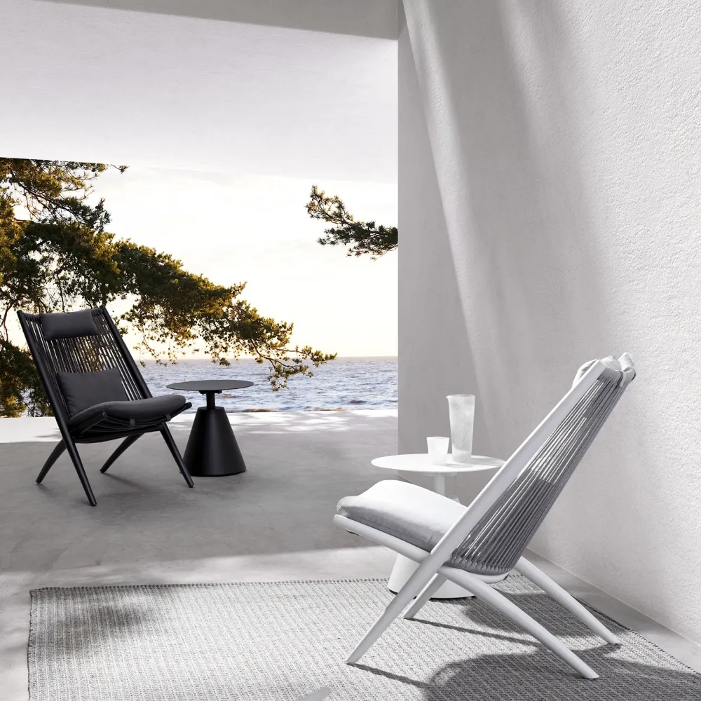Sillón Lounge Bizzotto C-C Aloha New - Blanco