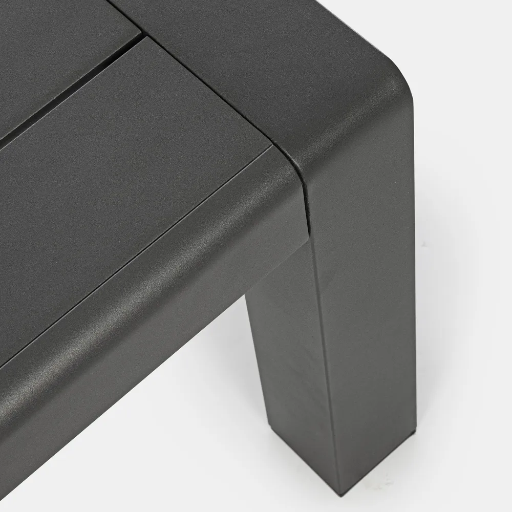 Bizzotto Konnor Salon d'Angle - Anthracite