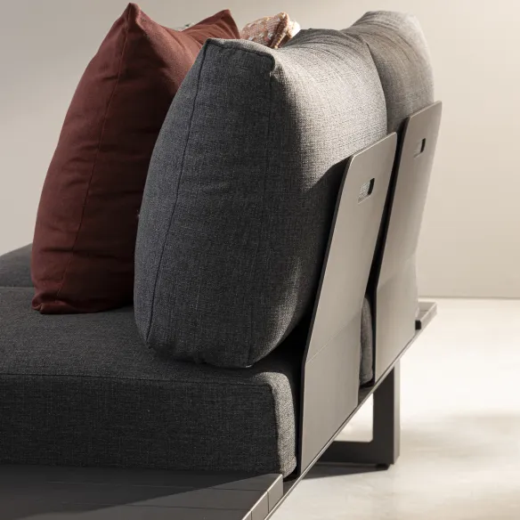Bizzotto Konnor Corner Lounge – Anthrazit