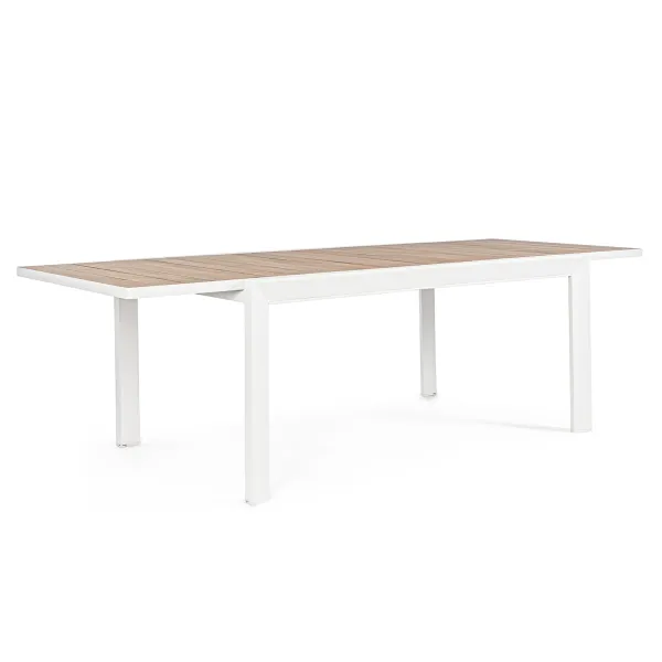 Bizzotto Table extensible Belmar - Blanc
