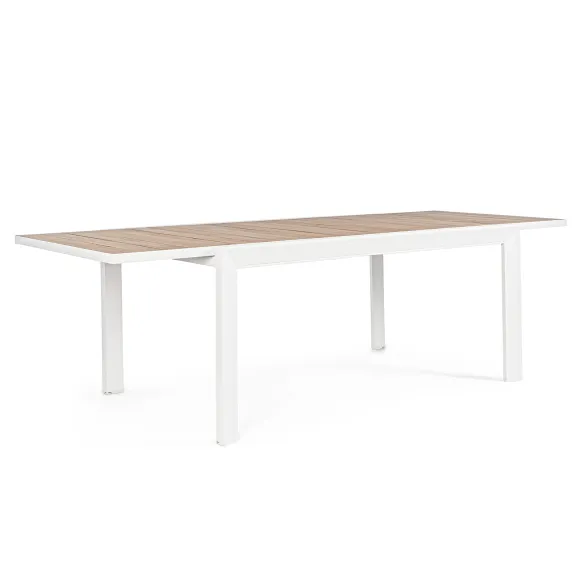 Bizzotto Table extensible Belmar - Blanc