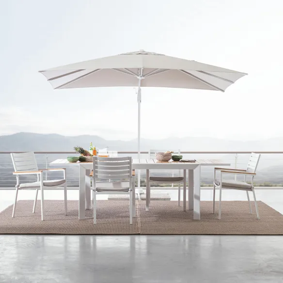 Bizzotto Mesa extensible Belmar - Blanco