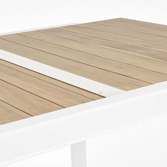 Bizzotto Extendable table Belmar - White