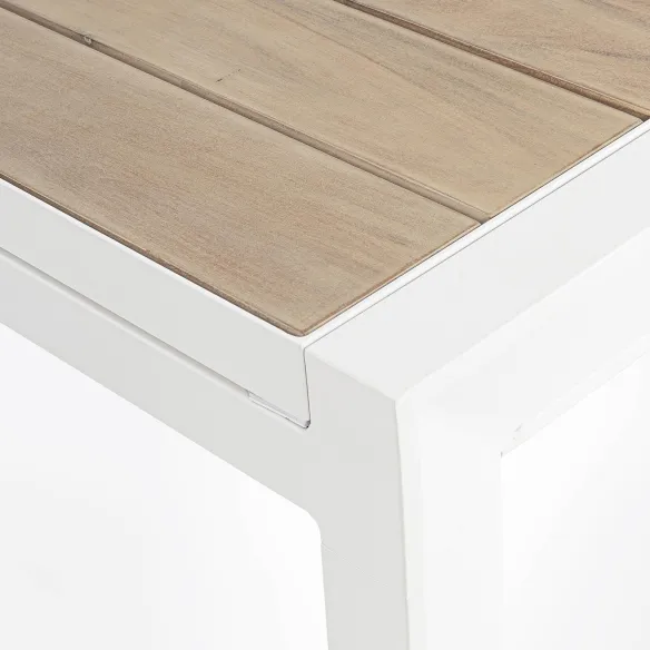 Bizzotto Mesa extensible Belmar - Blanco