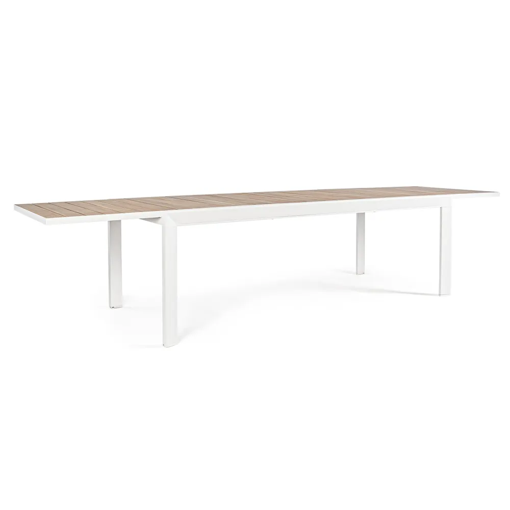 Bizzotto Table extensible Belmar - Bianco -...